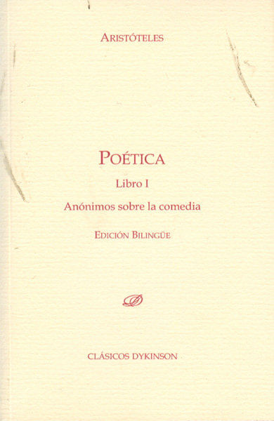 Poetica Libro I Anonimos sobre la comedia