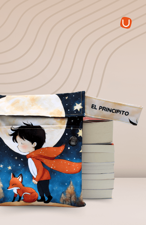 Funda GOLD para libros  Principito 2