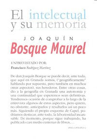 JOAQUIN BOSQUE MAUREL