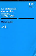 La abstencion electoral en Espana 1977-1993