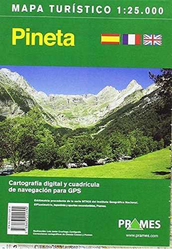 MAPA TURISTICO DE PINETA E 12500