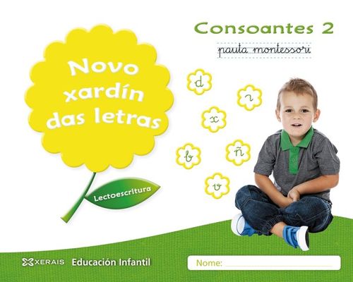 Novo xardin das letras Consoantes 2 Pauta