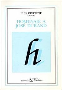 Homenaje a Jose Durand