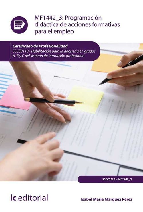 Programación didáctica de acciones formativas para el empleo SSCE0110