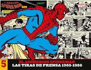 TIRAS PRENSA 5 ASOMB SPIDERMAN 19851986