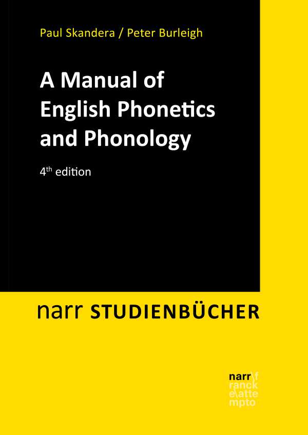 bw-a-manual-of-english-phonetics-and-phonology-narr-francke-attempto-verlag-9783823394495