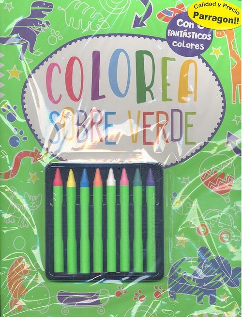 COLOREA SOBRE VERDE