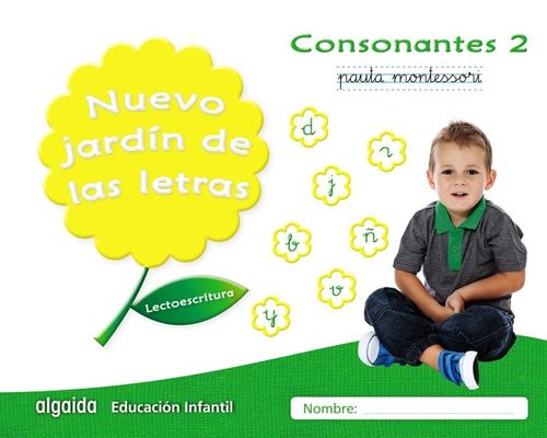 Nuevo jardin de las letras Consonantes 2 Pauta