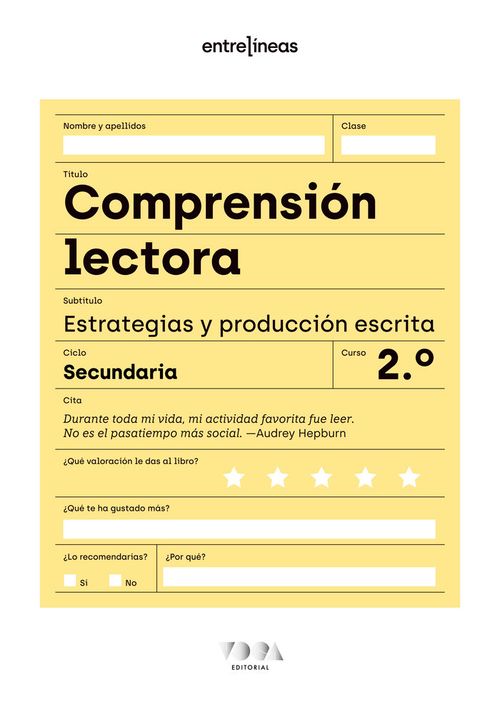 ENTRELINEAS 2 COMPRENSION LECTORA ESTRATEGIAS Y PRODUCCION