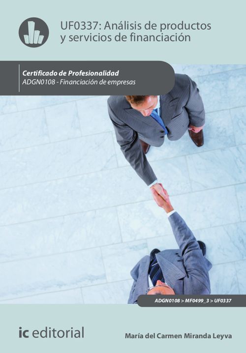 Analisis de productos y servicios de financiacion ADGN0108 - Financiacion de Empresas