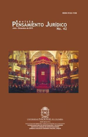 Revista pensamiento jurídico N° 42