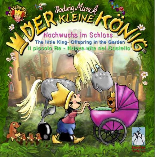 Der kleine König Nachwuchs im Schloss