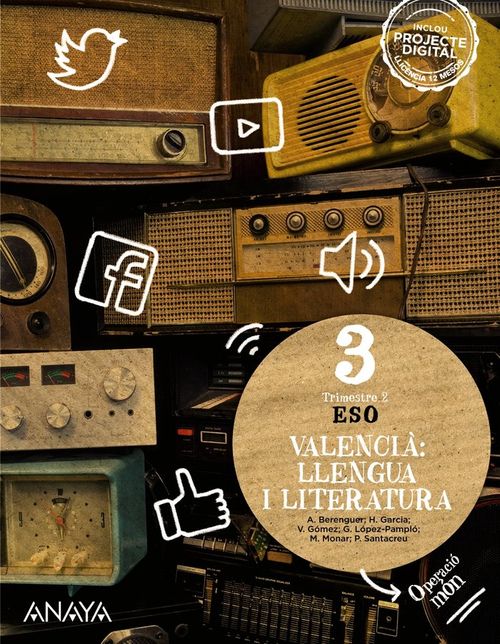 VALENCIA LLENGUA I LITERATURA 3