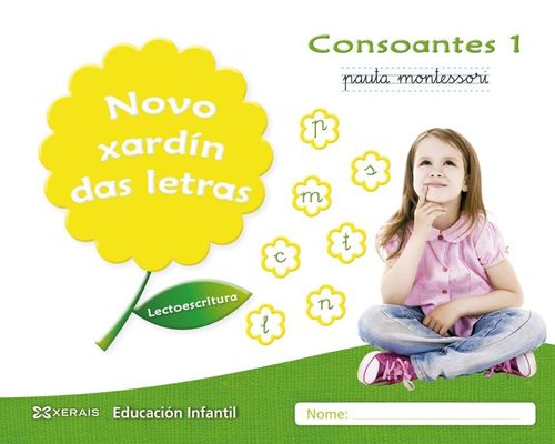 Novo xardin das letras Consoantes 1 Pauta