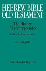 bw-hebrew-bible-old-testament-i-from-the-beginnings-to-the-middle-ages-until-1300-part-1-antiquity-vandenhoeck-ruprecht-9783647536361