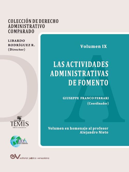 Las actividades administrativas de fomento