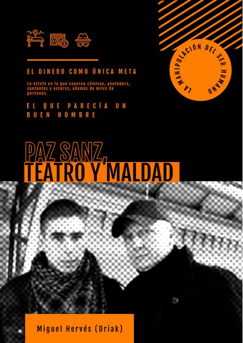 PACO SANZ TEATRO Y MALDAD