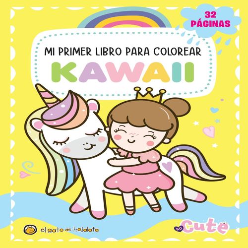 Mi primer libro para colorear Kawaii