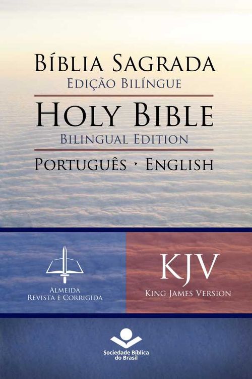 Bíblia Sagrada Edição Bilíngue Holy Bible Bilingual Edition RC KJV