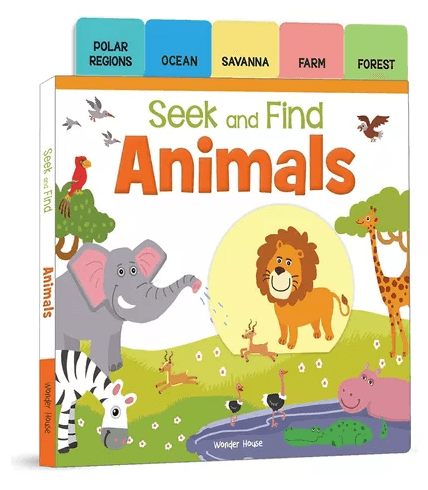 Seek and find animals