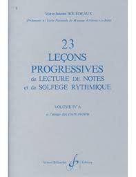 LECONS PROGRESSIVES 23 VOL IV A