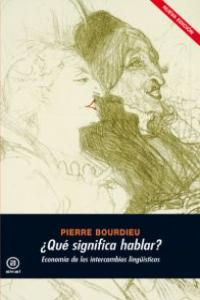 Que significa hablar