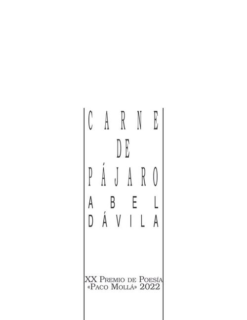 CARNE DE PAJARO