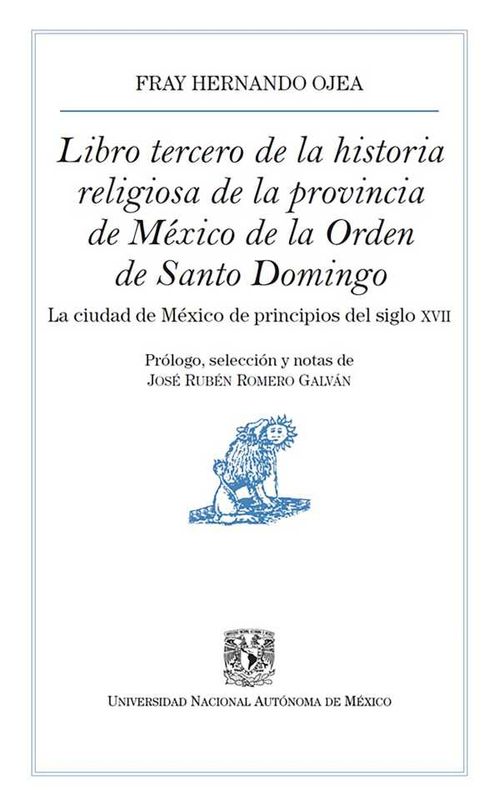 Libro tercero de la historia religiosa de la provincia de M?xico de la Orden de Santo Domingo