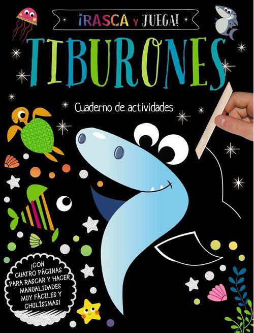 RASCA Y JUEGA TIBURONES