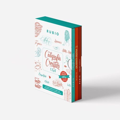 PACK CALIGRAFIA CREATIVA 1 2 Y 3 RUBIO