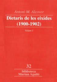 Dietari de les eixides 1900-1902 Volum 1