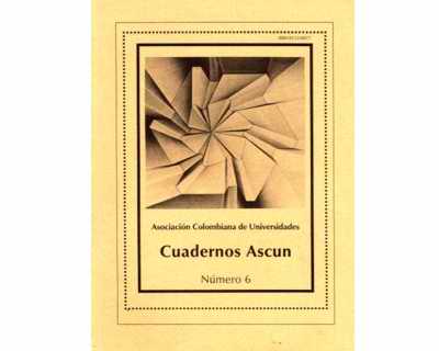 Cuadernos ASCUN No 6