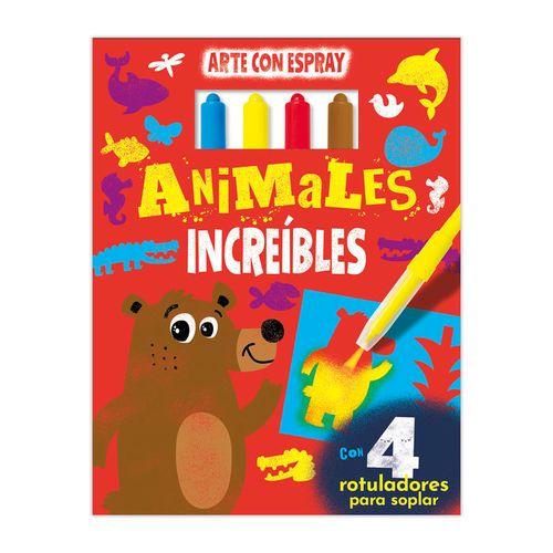ANIMALES INCREIBLES ARTE CON SPRAY