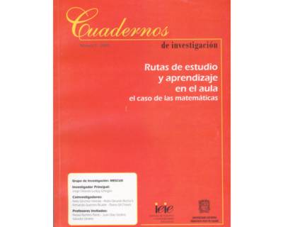 Rutas de estudio y aprendizaje en el aula