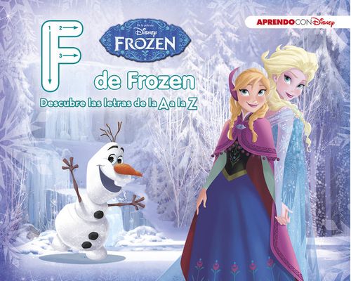 Frozen F de Frozen Descubre las letras de la A a la Z con Disney