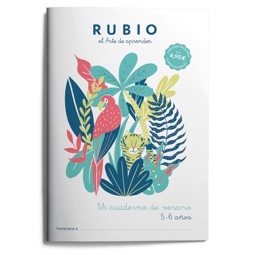 MI CUADERNO DE VERANO RUBIO 5-6 ANOS