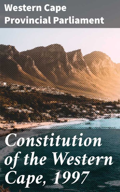 Constitution of the Western Cape 1997