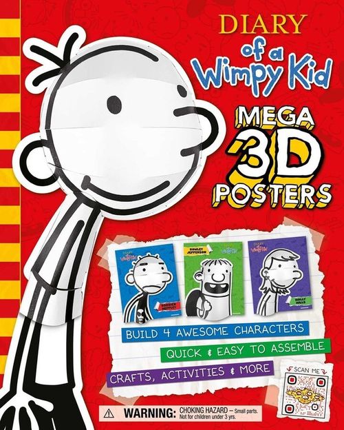 Diary of a wimpy kidpop heads-3d crafts