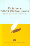En torno a poesa canaria ultima