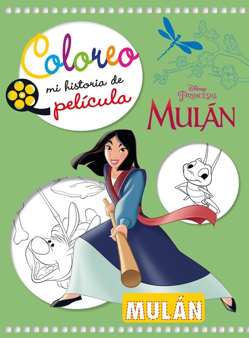 Mulan Coloreo mi historia de pelicula
