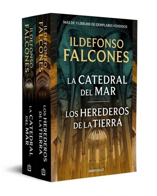 ILDEFONSO FALCONES EDICION PACK CON LA CATEDRAL DEL MAR LOS HEREDEROS DE LA