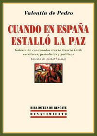 Cuando en Espana estallo la paz