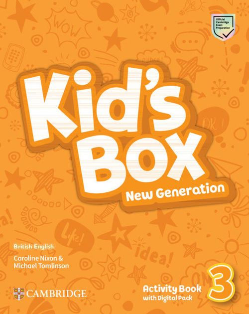KIDS BOX NEW GENERATION LEVEL 3 ACTIVITY BOOK WITH DIGITAL PACK