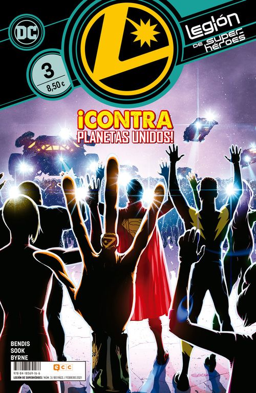 LEGION DE SUPERHEROES NUM 03