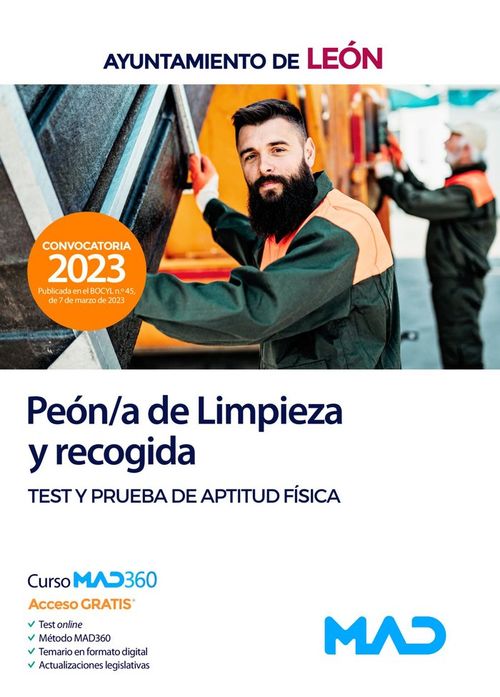 PEONA LIMPIEZA Y RECOGIDA AYUNTAMIENTO LEON TEST Y PRUEBA A
