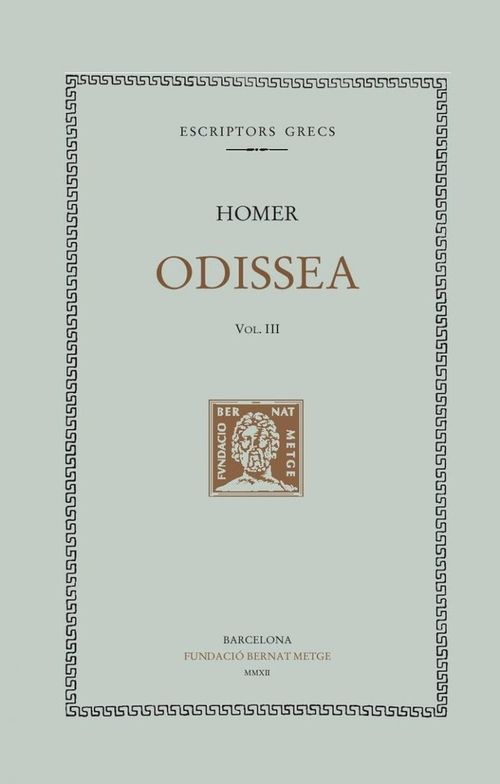 Odissea vol III cants XIII-XVIII