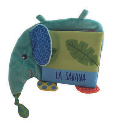 SILUETAS ELEFANTE Y SUS AMIGOS DE LA SABANA