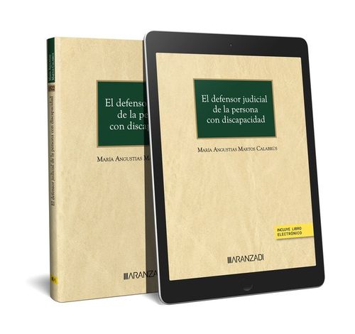 El defensor judicial de la persona con discapacidad Papel e-book