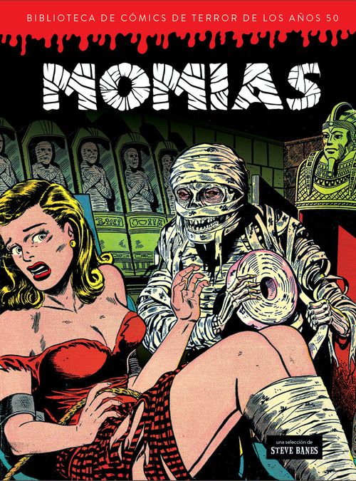 MOMIAS BIBLIOTECA COMICS DE TERROR ANOS 50 VOLUMEN 4