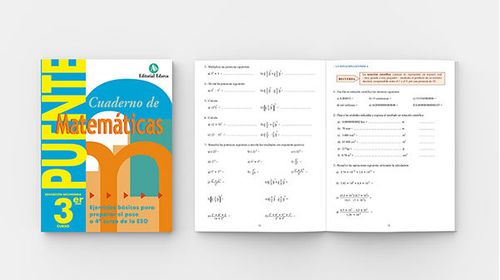 PUENTE CUADERNO MATEMATICAS 3º ESO